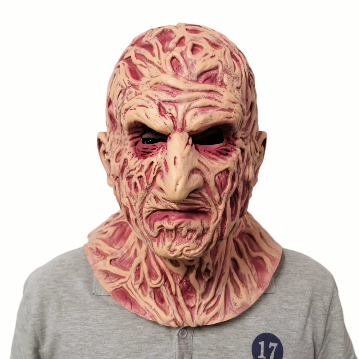 Horror Scary Monster Deluxe Evil Devil Freddy Krueger Mask Halloween Movie a Nightmare on Elm Street Terror Party Mask